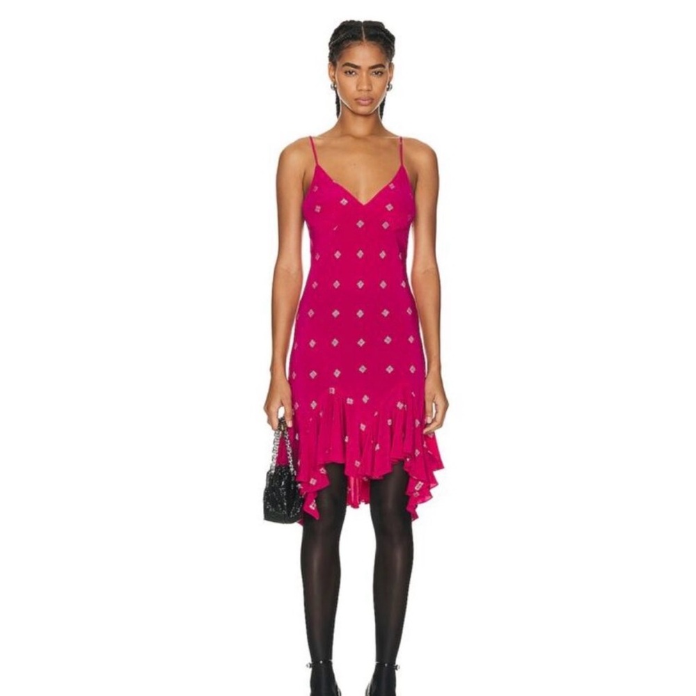 Givenchy Fuchsia flowy Dress nwt